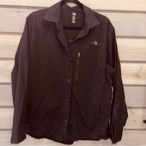 The North Face Black Lightweight Shirt Jacket